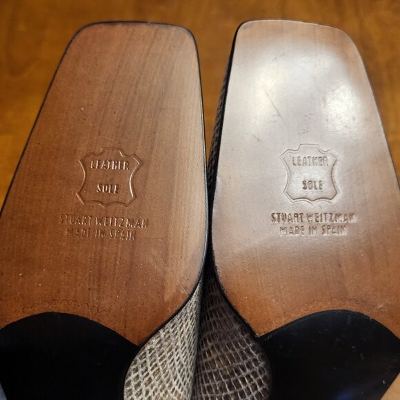 Vintage Stuart Weitzman ~ Sz 5 ~ Leather Pumps ~ *Excellent Vintage Condition - Picture 9 of 10